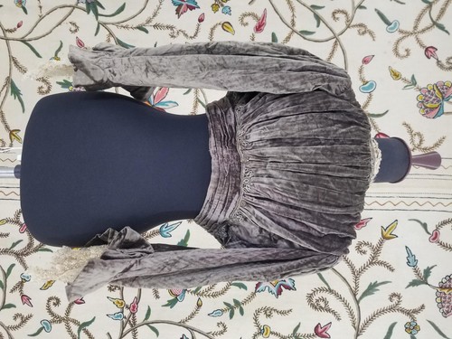 Antikes edwardianisches Bolero-Sakko aus zerkleinertem Samt aus dem 19. Jahrhundert - Bild 14 von 14