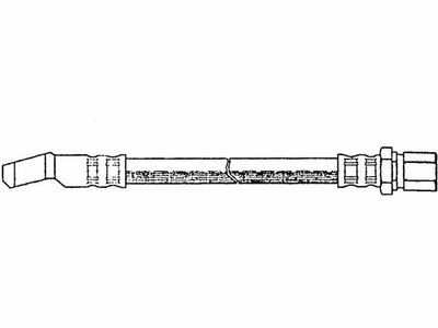Rear Left Brake Hose Centric 4NJD15 for Hyundai Kona 2018 2019 2020