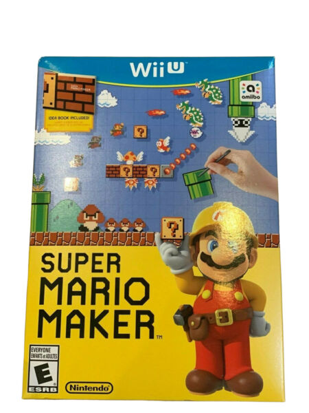 Super Mario Maker - Wii U (SEMI-NOVO)