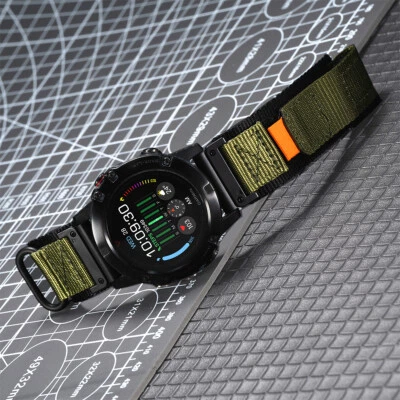 Nylon Watch Band Strap For Garmin Fenix 8 7 7X 6 6X 5 5X Tactix Epix Pro Enduro