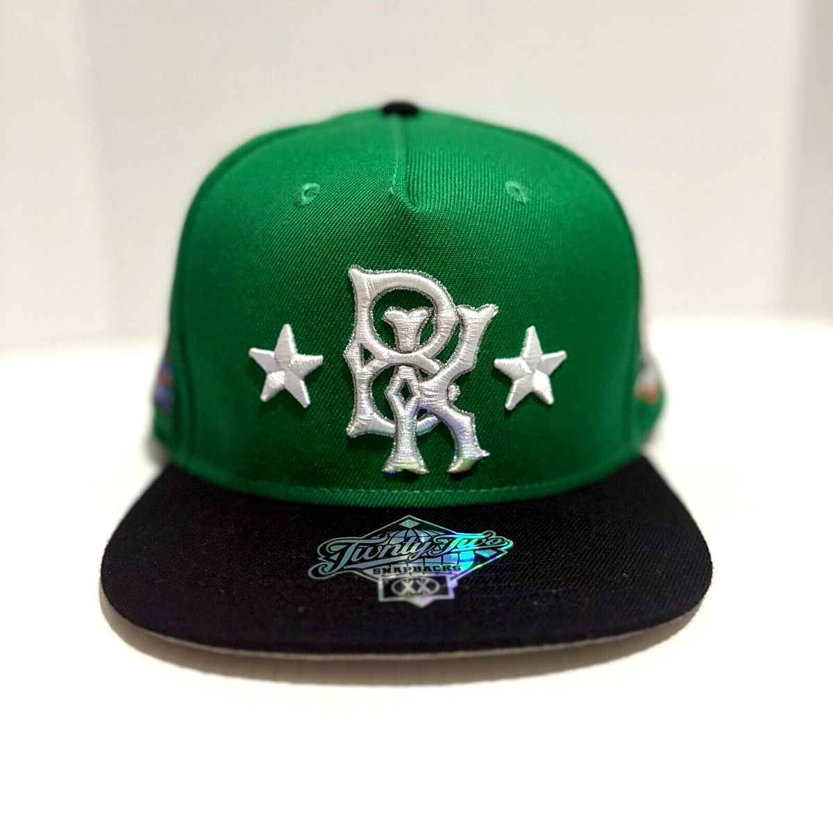TWNTY TWO Snapback Hat Brooklyn New York NY Green by NEW | eBay