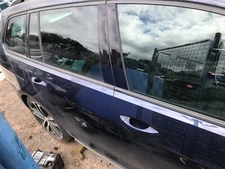 GENUINE 13-19 VW GOLF MK7 ESTATE DRIVER REAR DOOR BARE SHELL BLUE LH5X