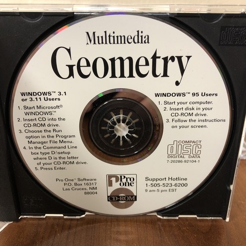 Pro One Multimedia 4 Disc Set Algebra Geometry Term Paper High School Grammar - Picture 8 of 10
