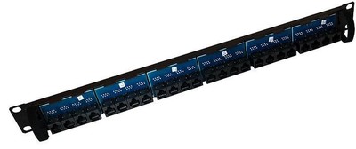 CONNECTIX CABLING SYSTEMS - Elite Cat5e 24 Way Through Coupler Panel