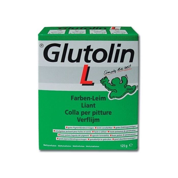 Colla in Polvere per Idropitture Glutolin L 125Gr