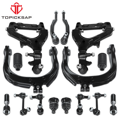 16x Front Control Arm Tie Rod Sway Bar Links Kit for 2004-2007 Chevy Trailblazer