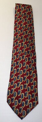 J. Garcia GRATEFUL DEAD Red Room Collection Fourteen 100% SILK Necktie