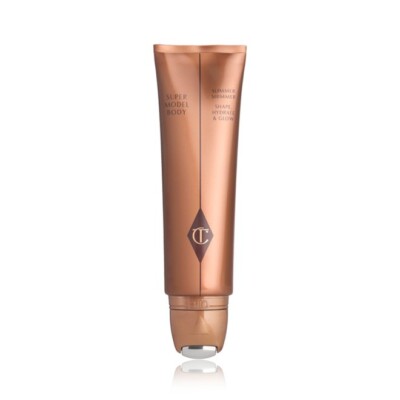 JUMBO SIZE Charlotte Tilbury Super Model Body Slimmer Shimmer Shape Glow 6.7 OZ
