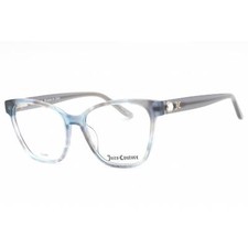 Juicy Couture Women's Eyeglasses Blue Havana Plastic Full Rim JU 215 0JBW 00