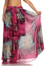 PLUS SIZE BEAUTIFUL HIGH QUALITY MAXI SKIRT WITH LINING 1X2X3X