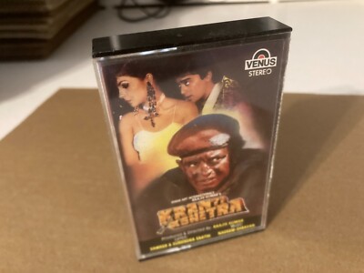 Kranti Kshetra Cassette Tape Bollywood Soundtrack Nadeem Shravan Venus India