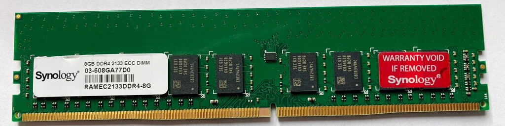 Synology 8gb Ecc Ram Ddr4 Synology 8GB DDR4 SO-DIMM ECC Memory