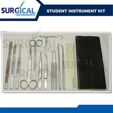 Student Dissecting Instrument Kit Stainless Steel German Grade
