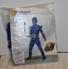 California Costume - Stealth Ninja boys 10-12