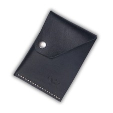 Genuine Handmade Full Grain Pure Leather Vertical Cardholder Wallet For Men
