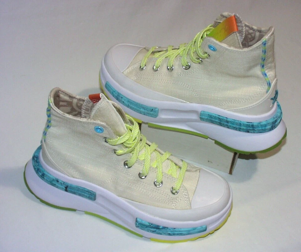 Converse Chuck Taylor Run Star Legacy CX Hi A03694C Natural, Mulher 6.5, Homens 5, Novo - Imagem 3 de 4