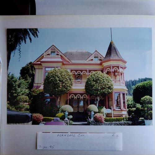 Ferndale California Painted Lady Victorian July 20th 1995 8x12 Color Photograph - Picture 3 of 3