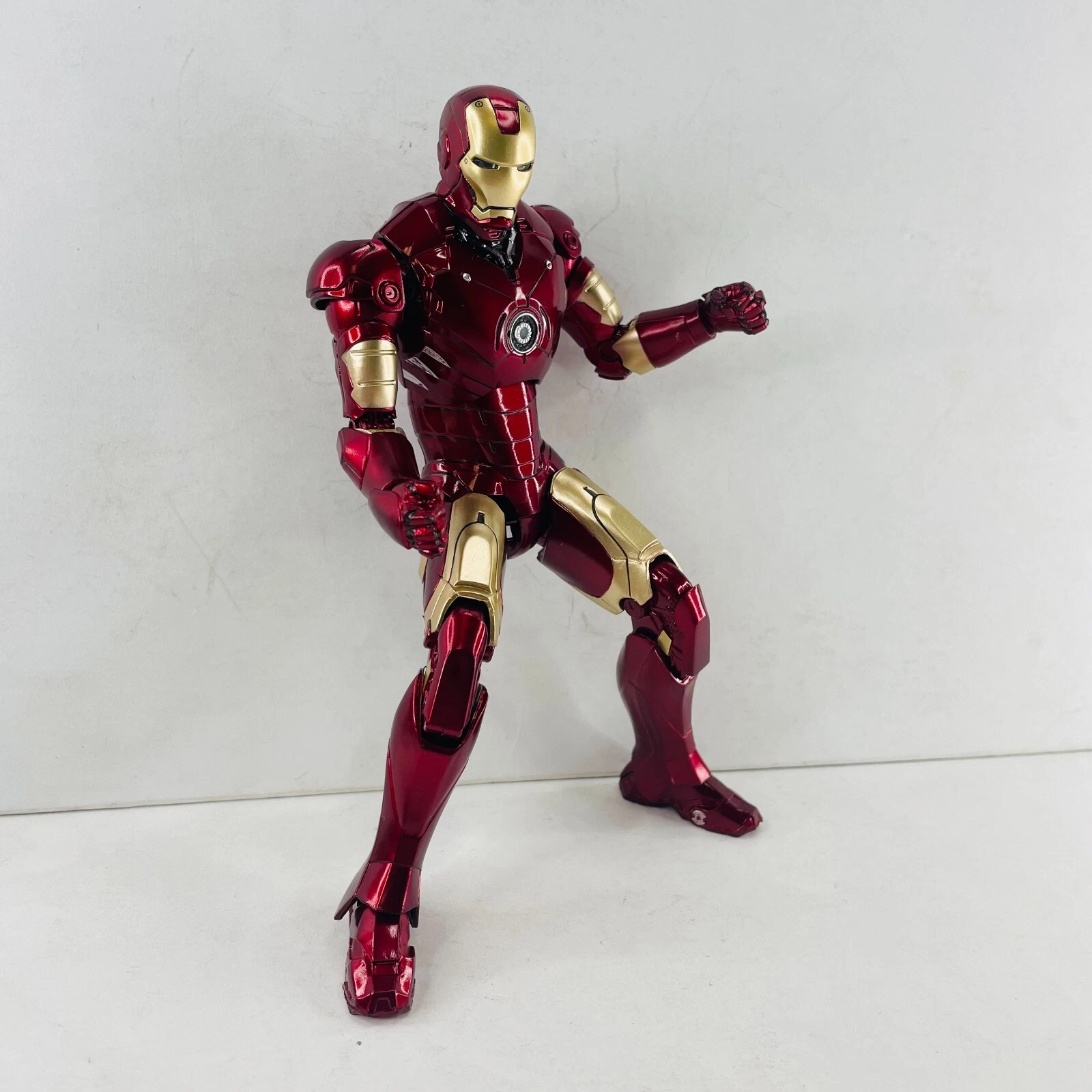 Marvel Avengers Iron Man Mark 3 MK3 Ironman Toy LED Light Action Figure Model - product detail image 10