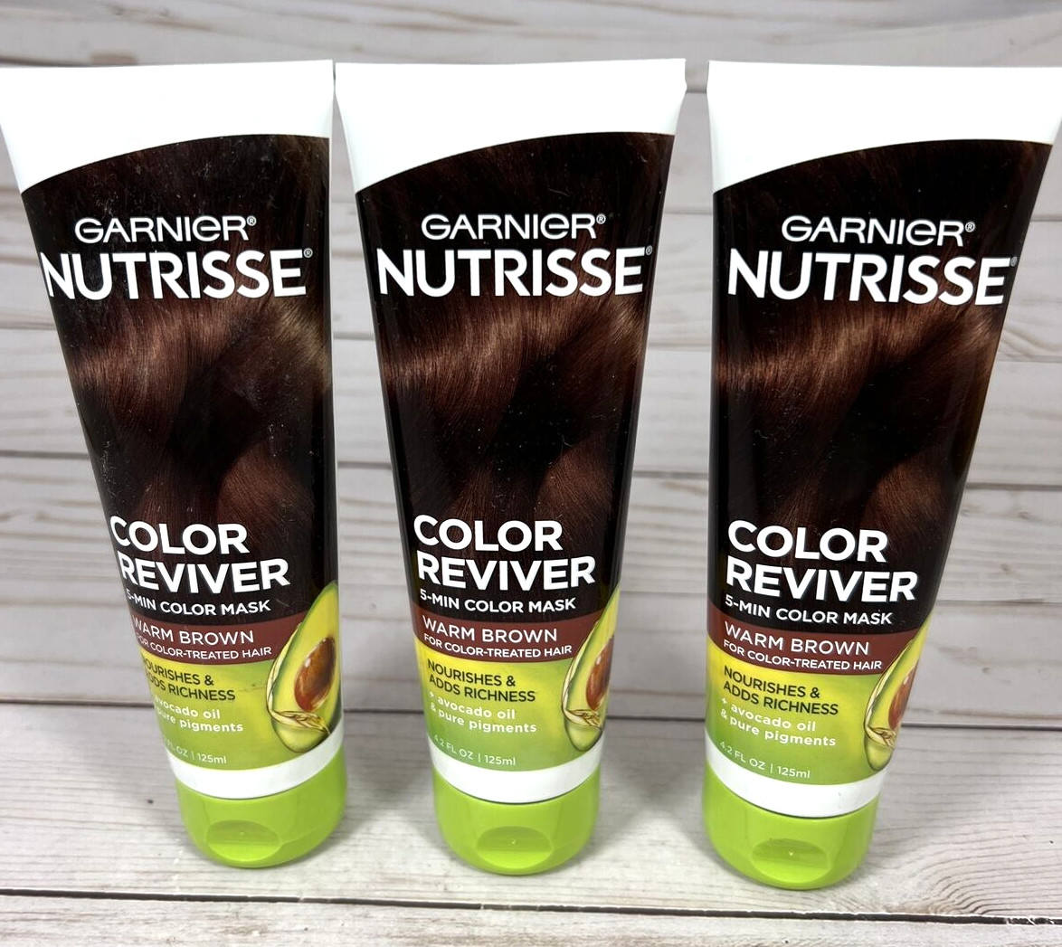 Reviver 5-min Mask Warm Brown 4.2oz (3 Pack)
