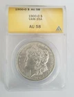 1900 O Morgan Dollar - New Orleans Mint - VAM-35A AU58
