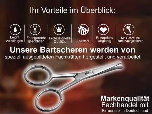 Tijeras para el pelo Solinger Solingen Made in Germany 9,5 cm - Imagen 6 de 8