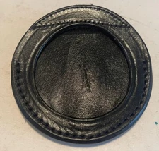 Vintage Triple K Style 231 Leather Badge Holder
