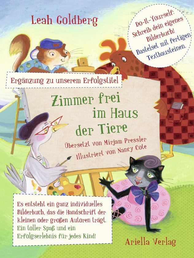 Zimmer Frei Haus Der Tiere - Bilderbuch-kreativset Leah Goldberg