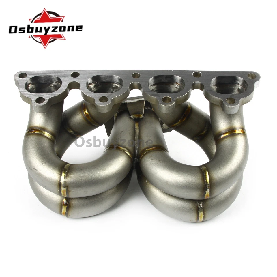Colector turbo T3 Ram bocina 38 mm WG para Honda Civic CRX Del Sol D15 D16 SOHC VTEC Foto 3 de 4
