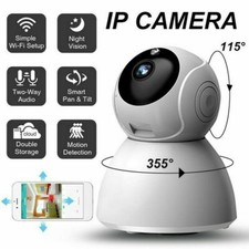 CCTV Camera WiFi Wireless IR Indoor Outdoor Security Night Vision Remote Monitor