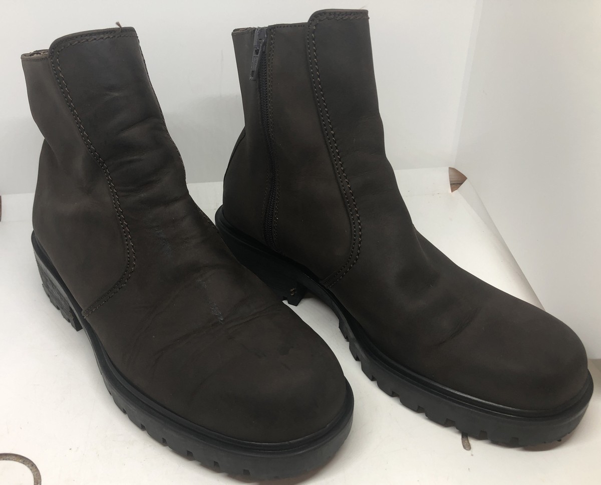 Eddie Bauer Brown Leather Zip Ankle Boots Lug Sole Men\'s Size 8 Amazon.com : Eddie Bauer Waterproof Shoes for Men, Mens  main image 4
