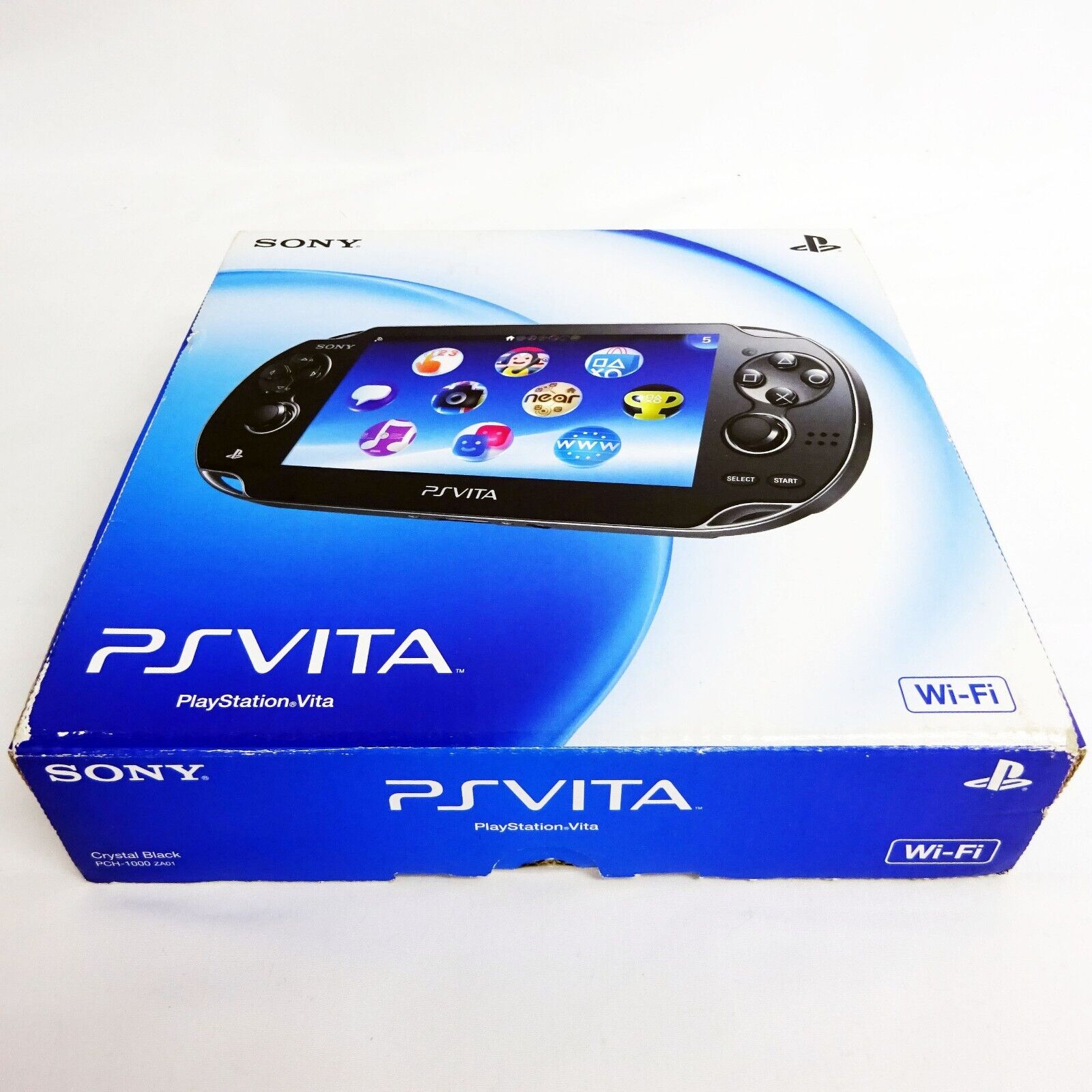 SONY Playstation PS Vita PCH-1000 ZA01 Black Wi-fi Model Console