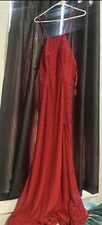 Red Prom Dress Morilee Size 9/10 Worn Once