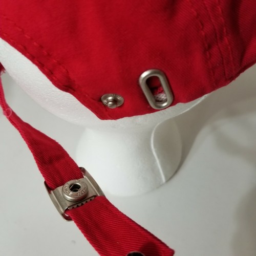 Gibsons Marina Red Adjustable Cap Hat Adult Cotton KNP Men's Adult - 第 9/9 張圖片