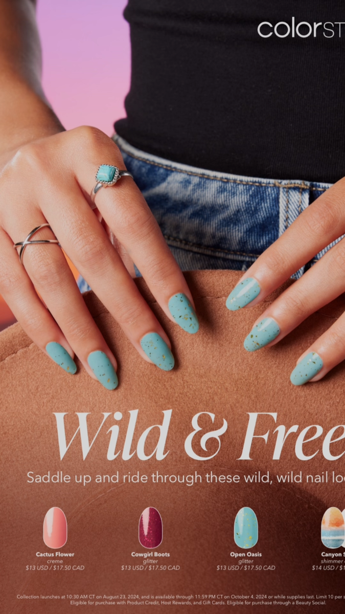 colorful_nails୨୧⋆* Color Street Sparkling Garden Spring 2025 🌸 Spring To Life