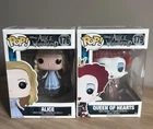 Funko Pop! Disney Alice in Wonderland Live Action Alice and Queen of Hearts Duo