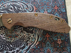 Hinderer XM-24 -- Bowie --  Skinny -- 1095 steel -- Vintage Series-Smooth Walnut — photo 2