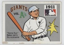 1971 Fleer Laughlin World Series Home Run Baker #9 HOF 1u9