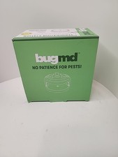 BugMD Termination Station Trap For Fleas w/bulb No Glue Discs Pest Trap Open 