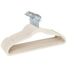 Ivory Velvet Hangers 25-Pack