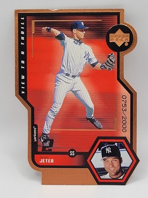 Derek Jeter /2000 Upper Deck Victory Parallel #753 Yankees SP Serial Numbered