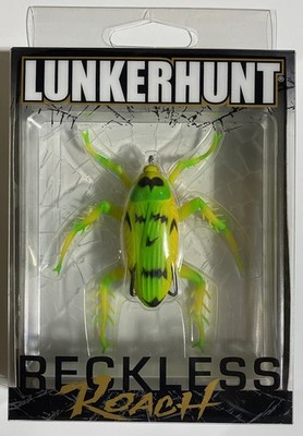 Lunkerhunt Reckless Roach Topwater Fishing Lure 2in 3/8 Oz New Bass Lure