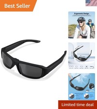 Impact-Resistant 1080p Video Glasses - Polarized Lenses for Ultimate Protection