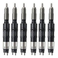 6x Fuel Injector 095000-5190 Fits For John Deere 6081t Tractor Engine Models