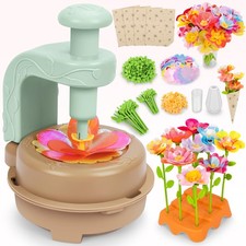 Fabric Flower Bouquets Toys, DIY Craft Kits Toys for Kids - Flowers Market To...
