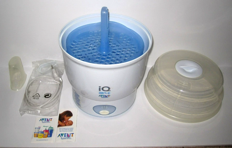 Phillips Avent Iq24 Esterilizador Electrónico de Vapor Manual Incluido *Muy Limpio* Foto 3 de 4