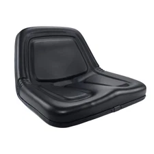 High-Back Lawn Mower Tractor Seat Replacement TM333BL Universal