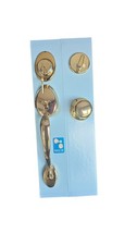 Schlage Front Entry Professional Grade Security Solid Forged Brass
