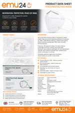 Box of 28 FFP2 Face Masks Reusable 5 Layer Protective Respirator Dustproof Cover
