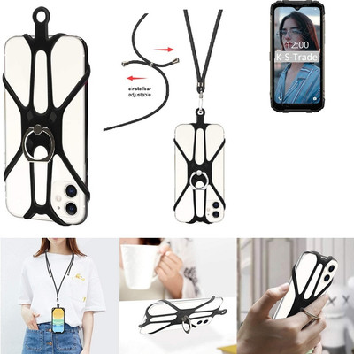 Handyband für Doogee S96 Pro Fingerhalterung Lanyard