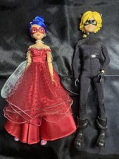 Miraculous Adventures of Ladybug and Cat Noir Dolls Lot